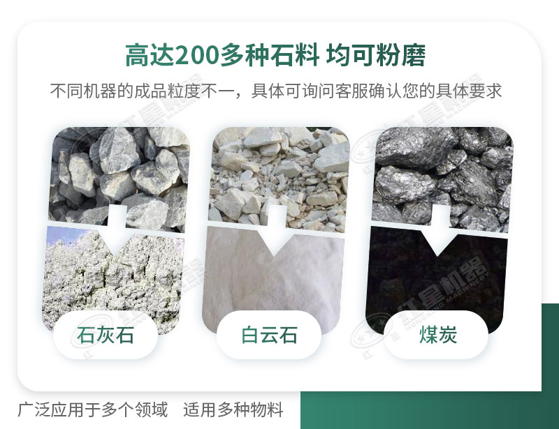 開廠如何選擇磨粉機(jī)型號(hào)？磨粉碎機(jī)有哪些型號(hào)？